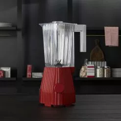 Alessi Plissé Blender, Rood -Potten & pannen Winkel alessi plisse blender 1