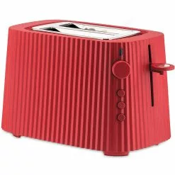 Alessi Plissé Toaster, Rood