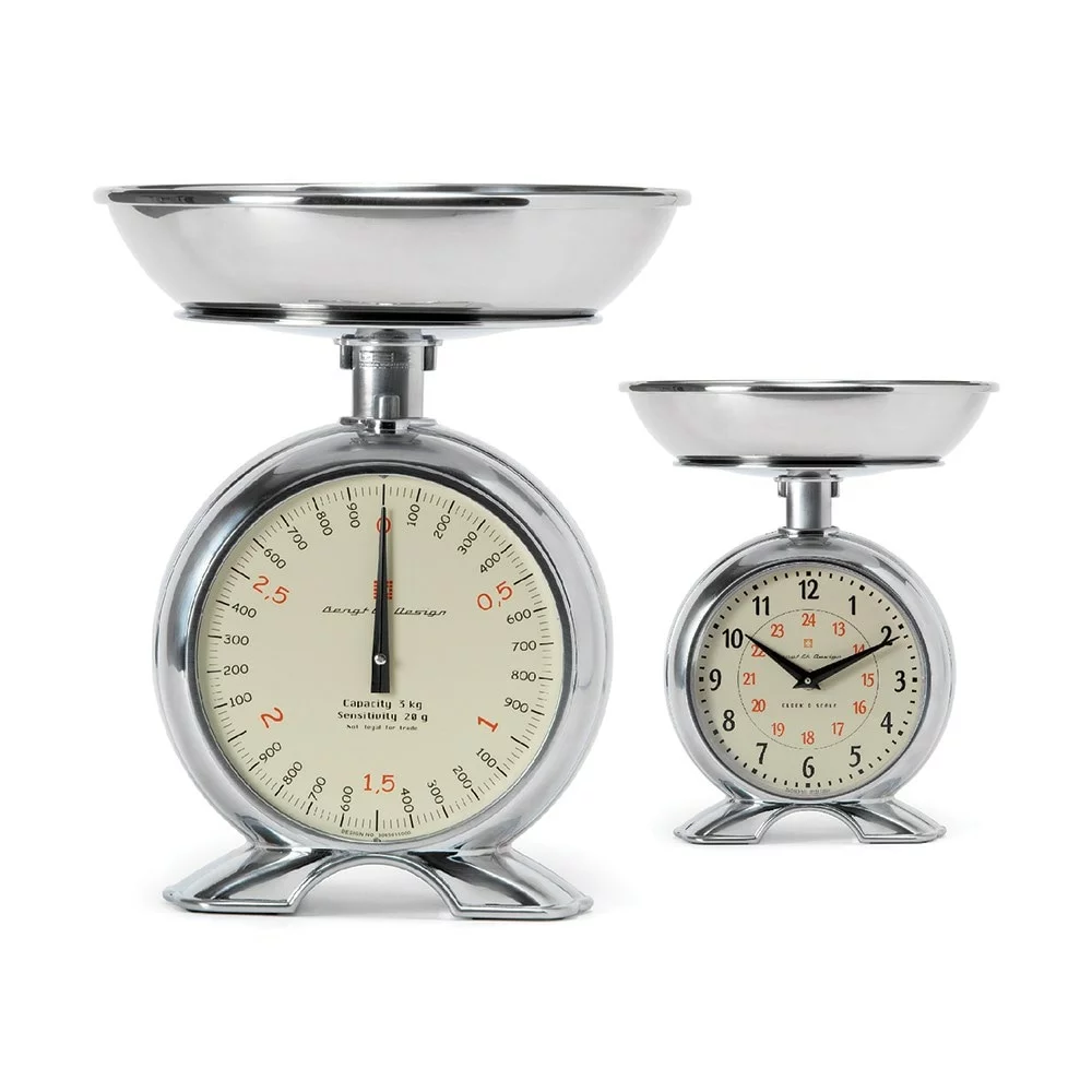 Bengt Ek Design Mechanical Household Scale And Clock 4 Bengt Ek Design Mechanical Household Scale And Clock - Afbeelding 2