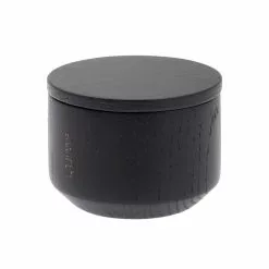 By Wirth Salt Me Salt Cellar, Black