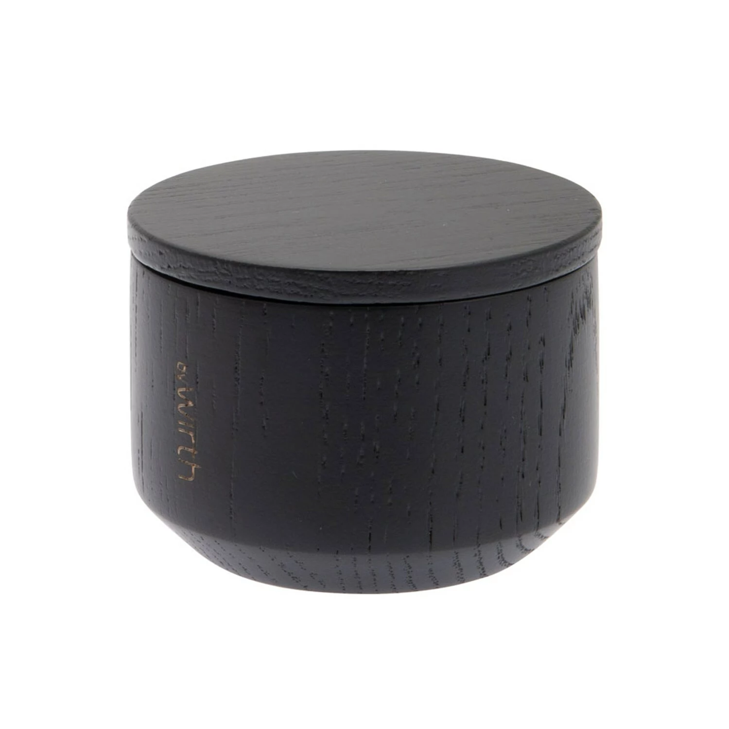 By Wirth Salt Me Salt Cellar, Black 3 By Wirth Salt Me Salt Cellar, Black