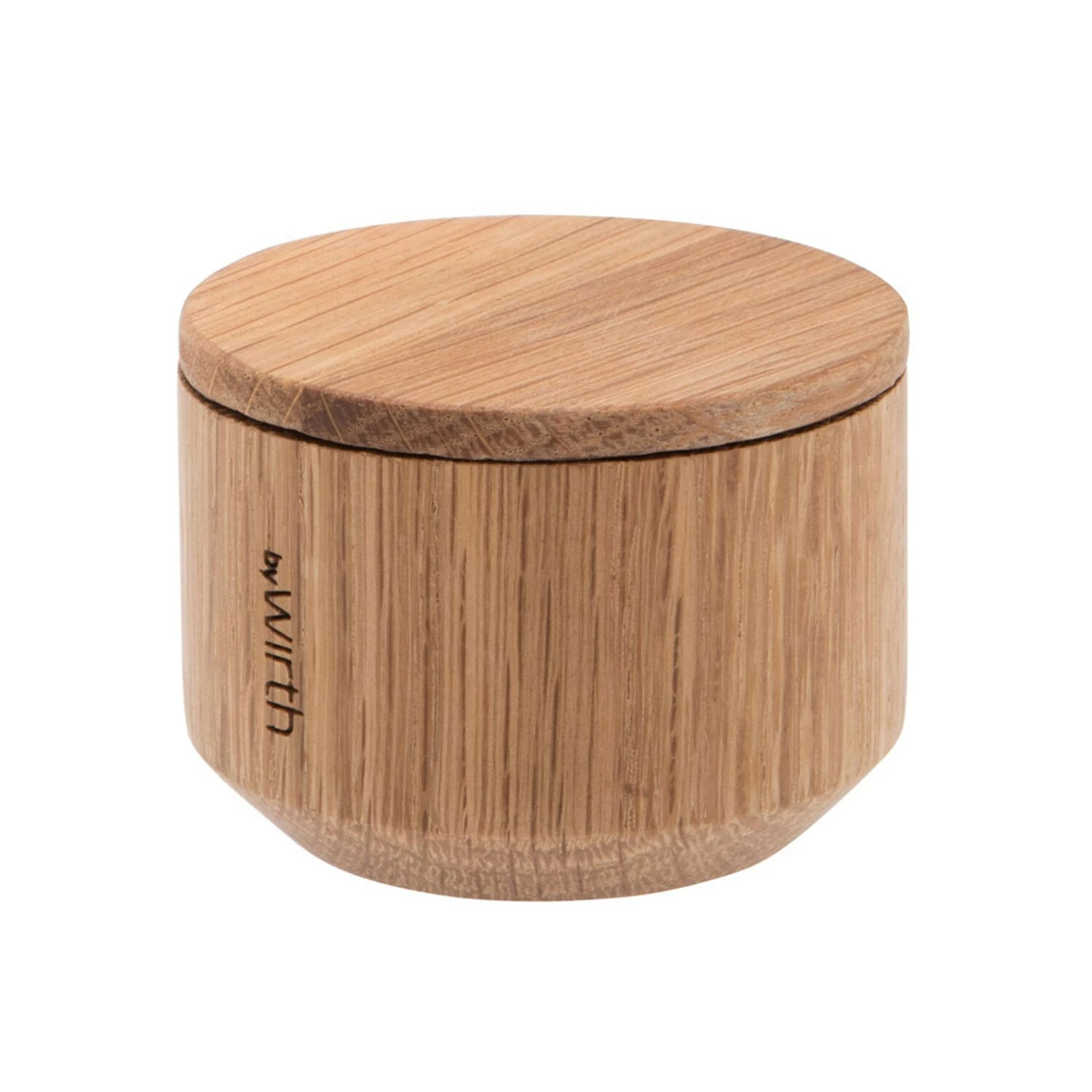 By Wirth Salt Me Salt Cellar, Oiled Oak 3 By Wirth Salt Me Salt Cellar, Oiled Oak