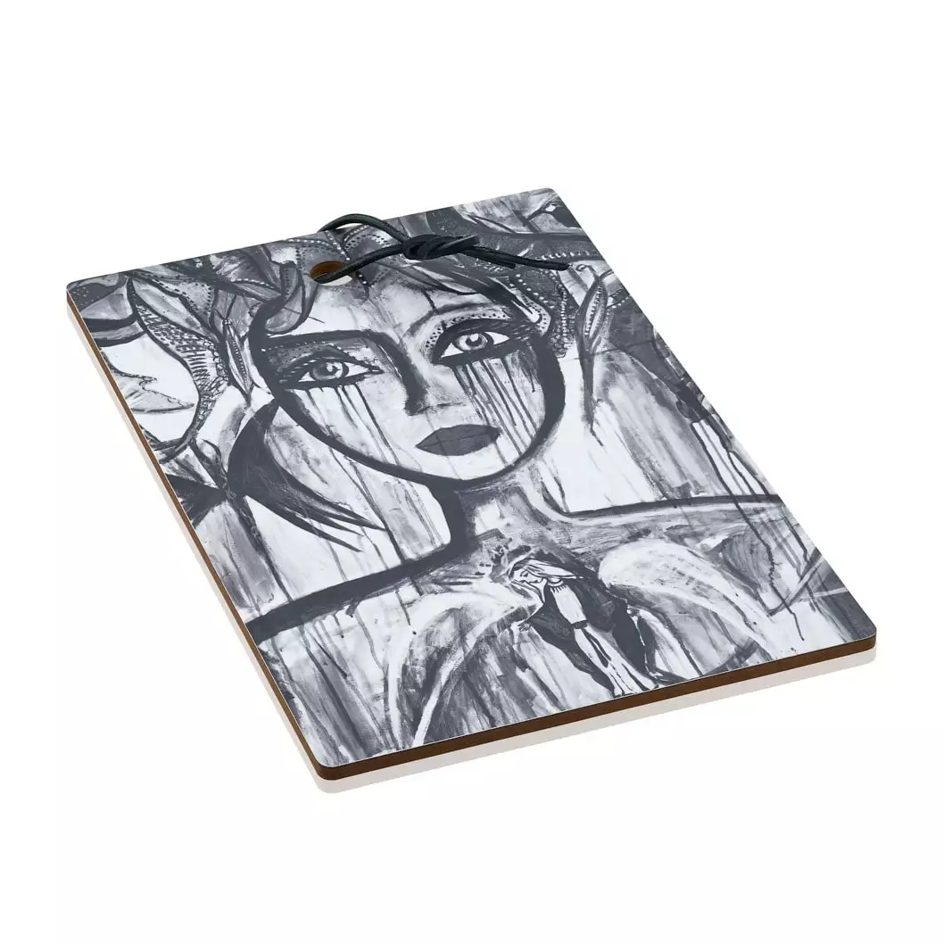 Carolina Gynning Slice Cutting Board 29,5 X 19,5 Cm, Black/White 3 Carolina Gynning Slice Cutting Board 29,5 X 19,5 Cm, Black/White