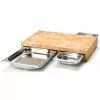 Continenta Snijplank Met Blik -Potten & pannen Winkel continenta cutting board rubber wood w 3 boxes 52x325x85 0