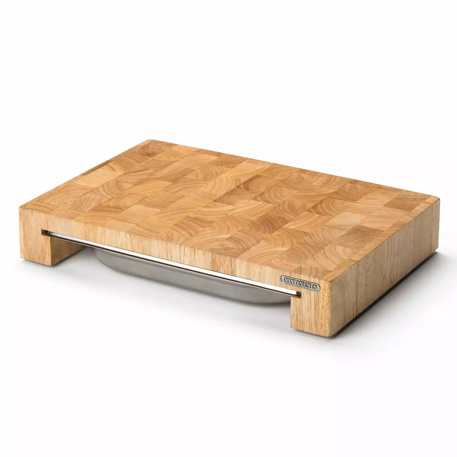 Continenta Snijplank Met Blik, 39x27x6 Cm 3 Continenta Snijplank Met Blik, 39x27x6 Cm