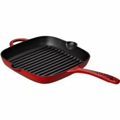 Denby Pomegranate Grillpan 25 Cm, Rood