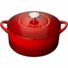 Denby Pomegranate Gietijzeren Pot Rond Ø24 Cm, Rood -Potten & pannen Winkel denby cast iron round casserole 24 cm 10