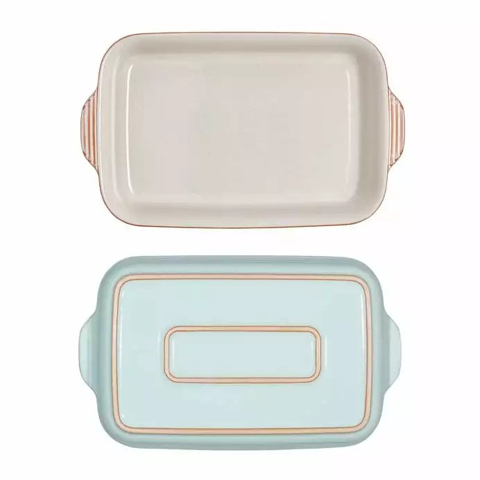 Denby Heritage Pavilion Roasting Pan Large 4 Denby Heritage Pavilion Roasting Pan Large - Afbeelding 2