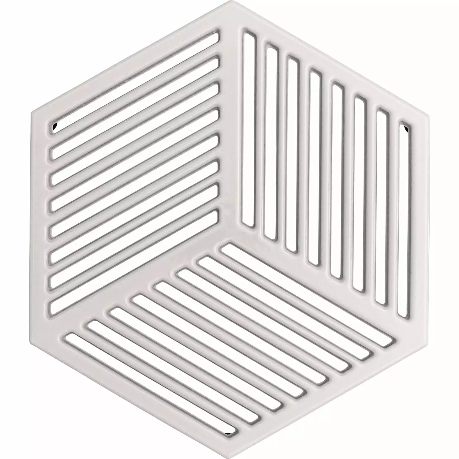 Denby Natural Canvas Pannenonderzetter Gietijzer 21,5x24,5 Cm, Wit 3 Denby Natural Canvas Pannenonderzetter Gietijzer 21,5x24,5 Cm, Wit