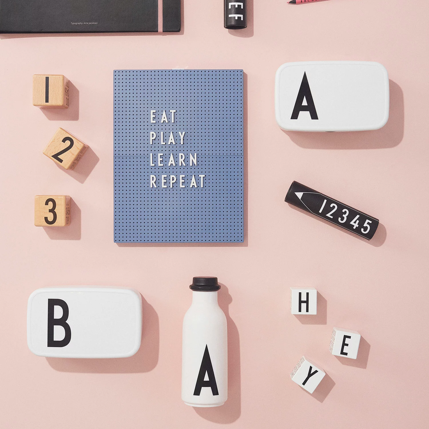Design Letters Lunchbox, F 5 Design Letters Lunchbox, F - Afbeelding 3