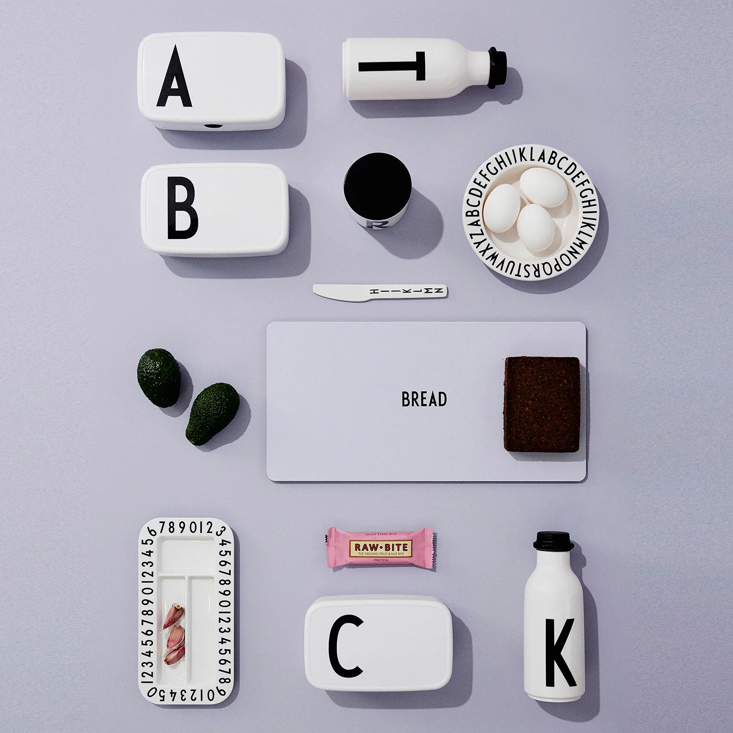 Design Letters Lunchbox, F 6 Design Letters Lunchbox, F - Afbeelding 4
