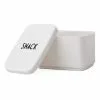 Design Letters Snack Box, White 1 Design Letters Snack Box, White -Potten & pannen Winkel design letters design letters snack box white 0