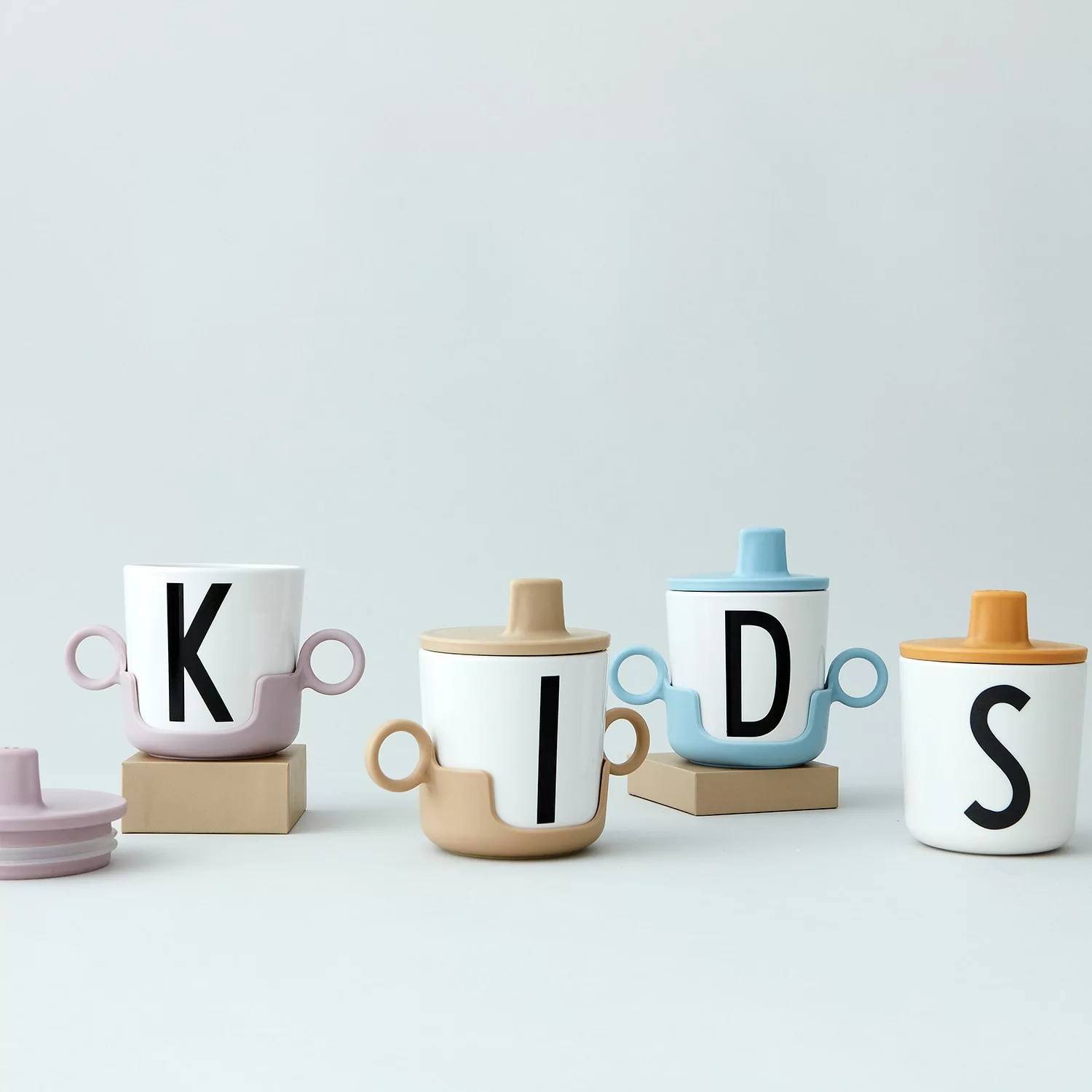 Design Letters Drink Deksel Voor Een Ecozen® Mok, Lichtblauw 4 Design Letters Drink Deksel Voor Een Ecozen® Mok, Lichtblauw - Afbeelding 2