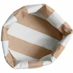 DIYTI Wide Stripe Broodmand 19x20 Cm, Beige