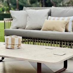 DIYTI Wide Stripe Broodmand 19x20 Cm, Beige 8 DIYTI Wide Stripe Broodmand 19x20 Cm, Beige -Potten & pannen Winkel diyti wide stripe broodmand 19x20 cm 5