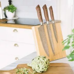 Dorre Akira Set Of 3 Knives, Brown -Potten & pannen Winkel dorre akira set of 3 knives brown 4