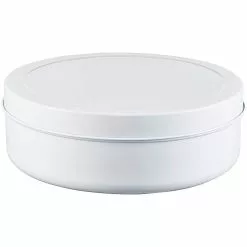 Dorre Brea Bread Box White Diameter 30 Cm Height 10.5 Cm