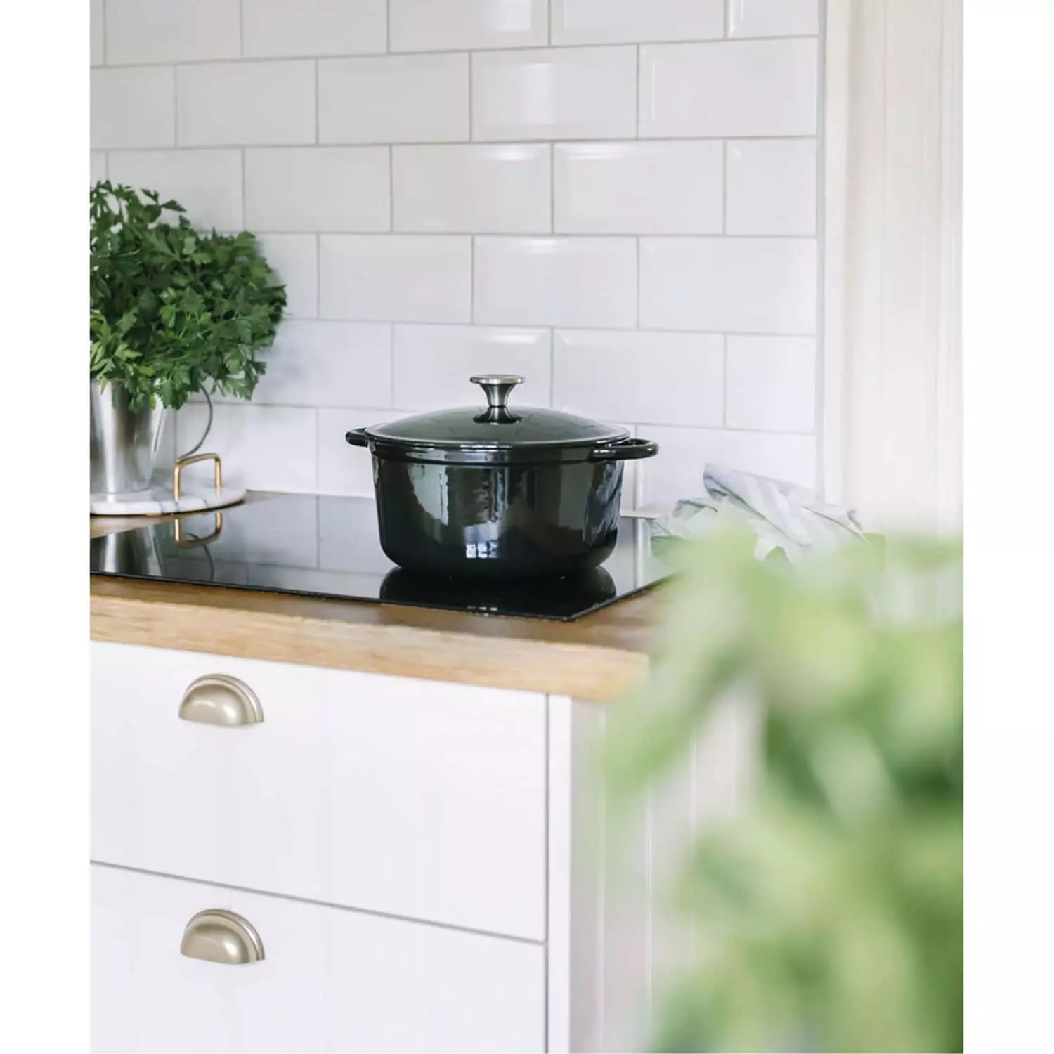 Dorre Gretl Cast Iron Pot 4 L, Black 4 Dorre Gretl Cast Iron Pot 4 L, Black - Afbeelding 2