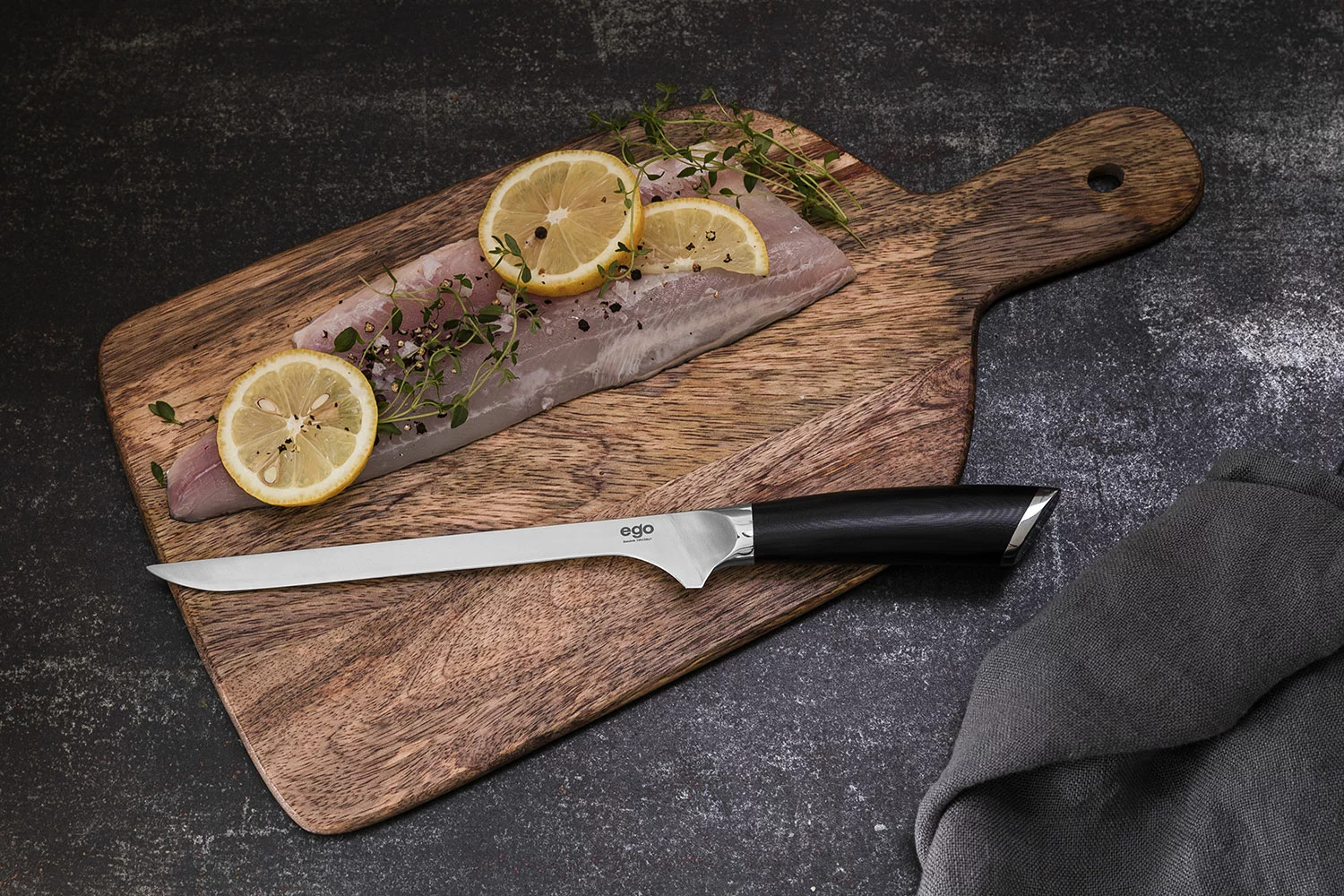 EGO Fillet Knife 20 Cm 4 EGO Fillet Knife 20 Cm - Afbeelding 2