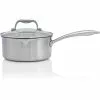 EGO Saucepan With Glass Lid 1,5 L, Stainless Steel 2 EGO Saucepan With Glass Lid 1,5 L, Stainless Steel -Potten & pannen Winkel ego kastrull med glaslock stainless steel 1