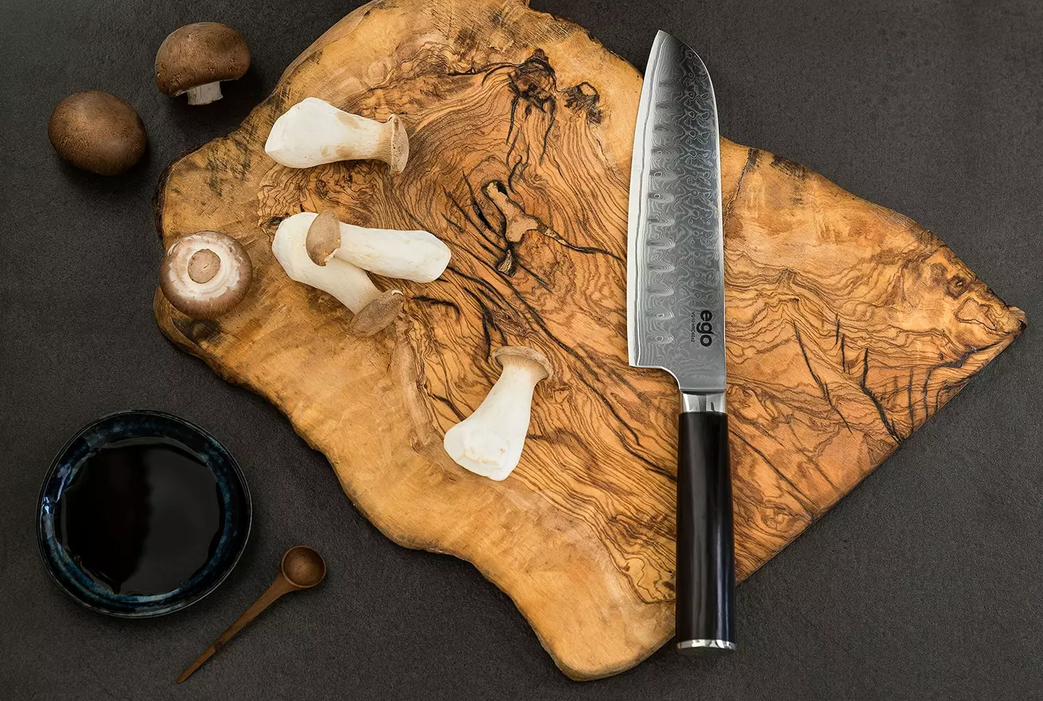 EGO VG-10 Santoku Knife 18 Cm 5 EGO VG-10 Santoku Knife 18 Cm - Afbeelding 3