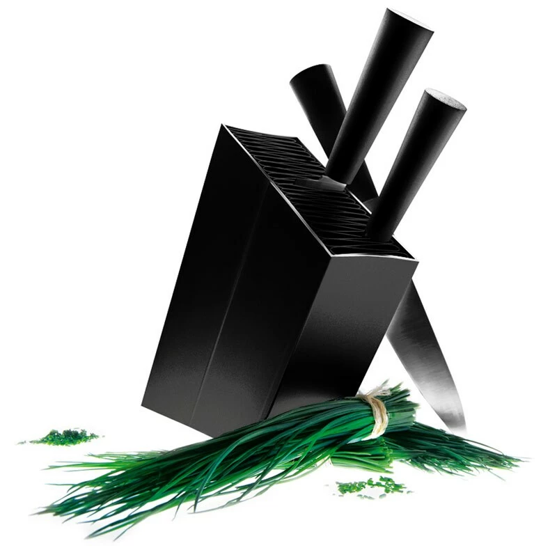 Eva Solo Knife Block Angled, Black 3 Eva Solo Knife Block Angled, Black