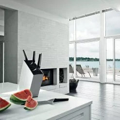 Eva Solo Knife Block Angled, Black -Potten & pannen Winkel eva solo knife block angled black 8 1