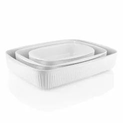Eva Solo Legio Nova Ovenproof Dish White, 24x16,5x5,5 Cm -Potten & pannen Winkel eva solo legio nova ovenproof dish white 8