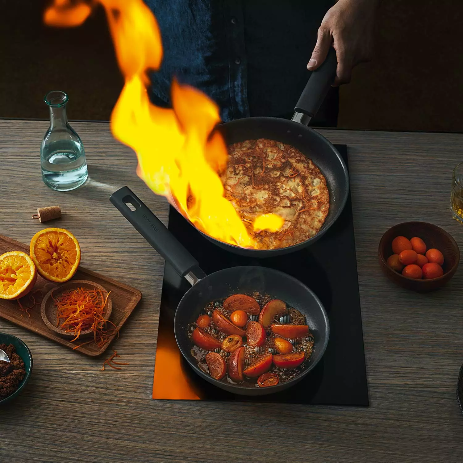 Fiskars Hard Face Frying Pan, 28 Cm 5 Fiskars Hard Face Frying Pan, 28 Cm - Afbeelding 3