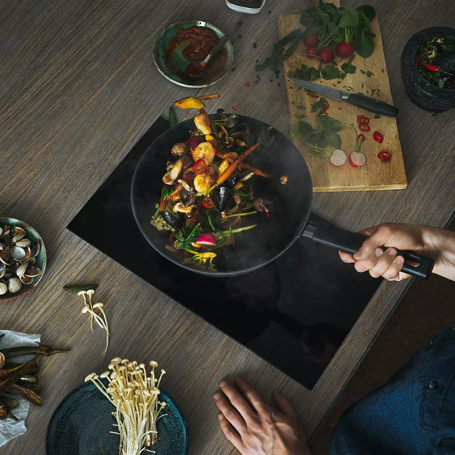 Fiskars Hard Face Frying Pan, 28 Cm 7 Fiskars Hard Face Frying Pan, 28 Cm - Afbeelding 5