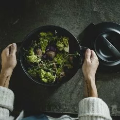 Fiskars Norden Casserole 4L, Black Cast Iron -Potten & pannen Winkel fiskars norden casserole cast iron 9