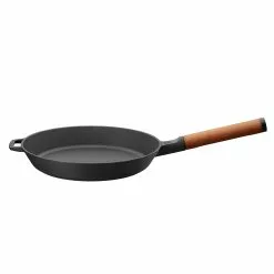 Fiskars Norden Grill Pan Ø28cm, Black Cast Iron