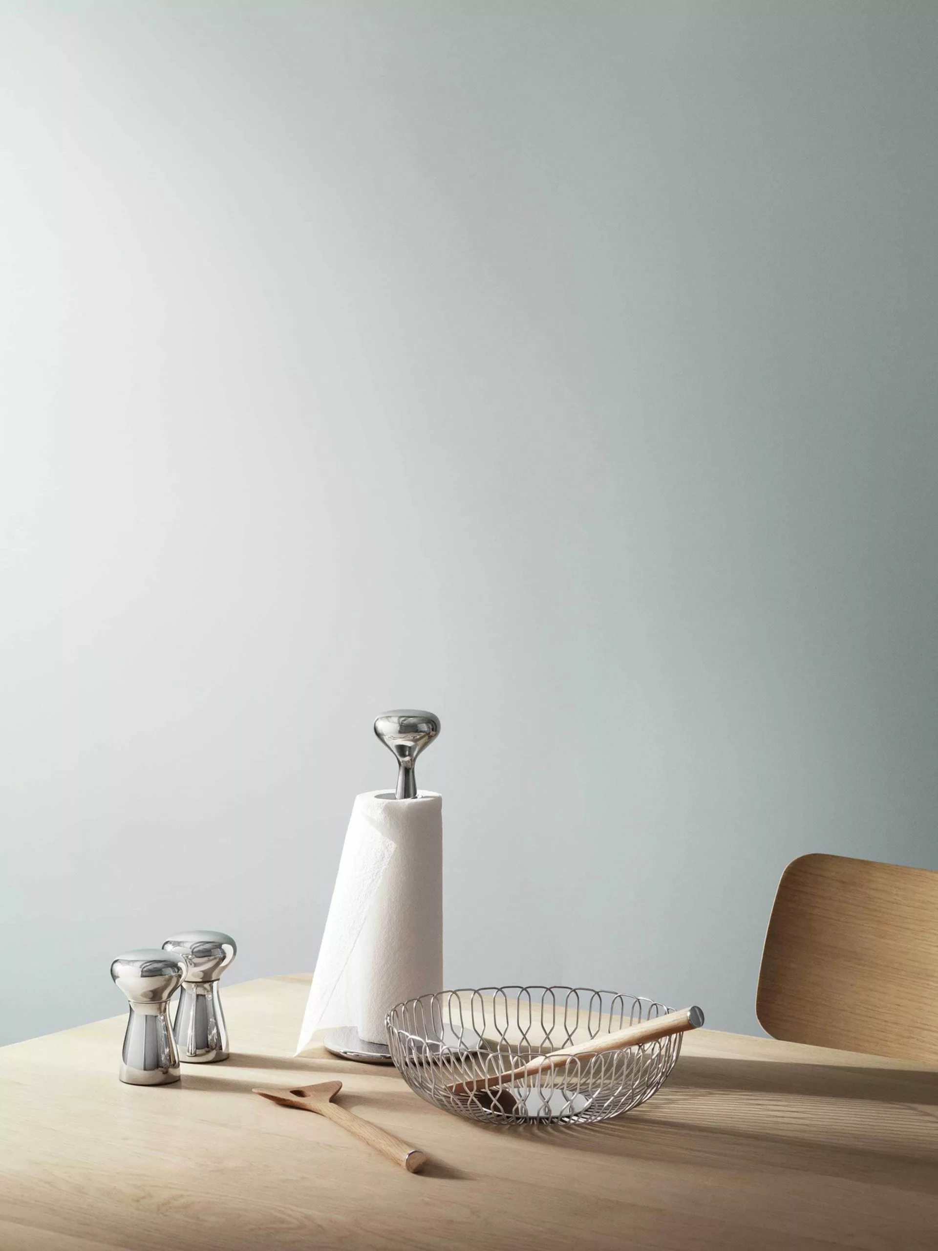 Georg Jensen Alfredo Zout- En Pepermolen, Roestvrij Staal 5 Georg Jensen Alfredo Zout- En Pepermolen, Roestvrij Staal - Afbeelding 3