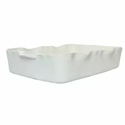 Gerbera Design Provence Ovenschaal 39,5x26,5x8 Cm, Mat Wit