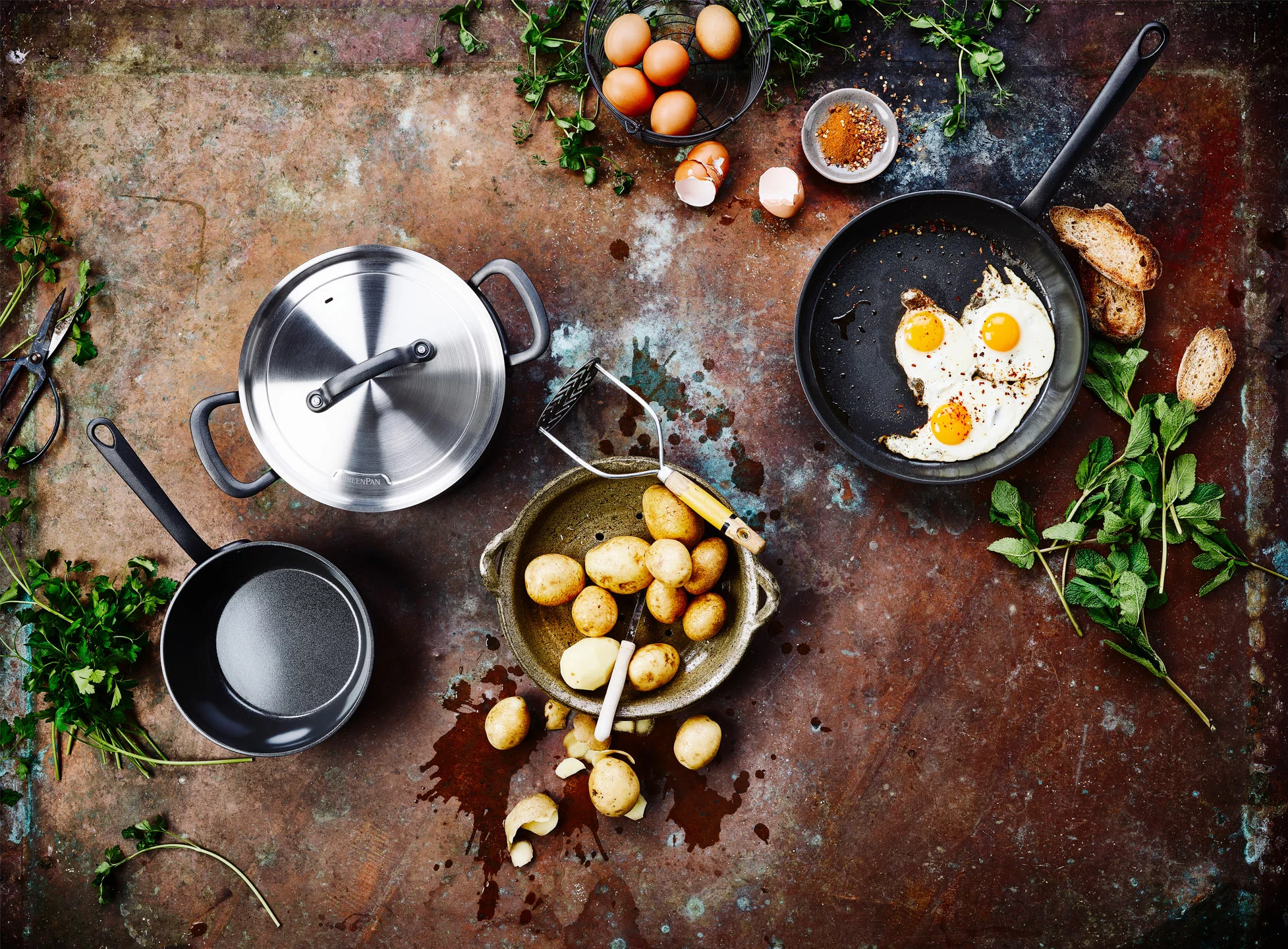 Greenpan Craft Koekenpan 24 Cm 7 Greenpan Craft Koekenpan 24 Cm - Afbeelding 5