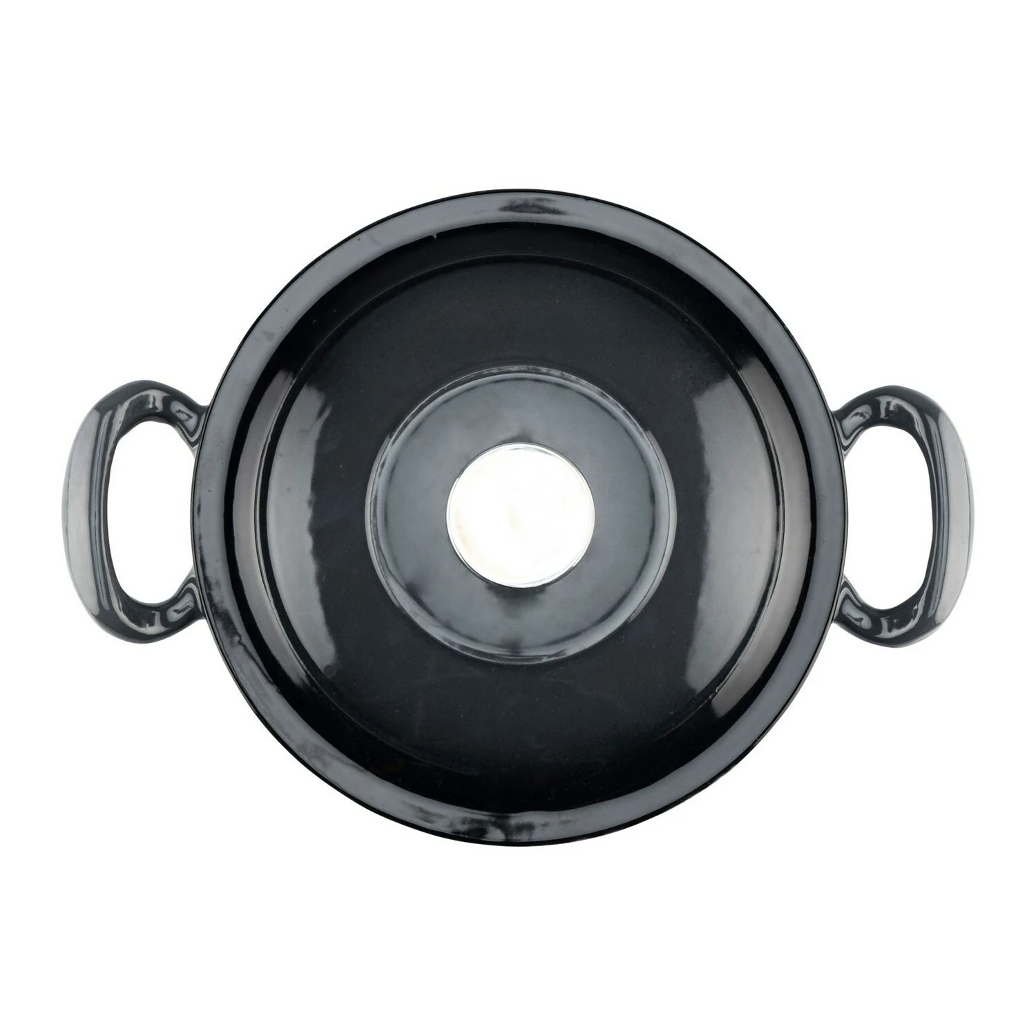 Heirol Big Ear Braadpan Met Deksel Gietijzer 24 Cm / 4 L 4 Heirol Big Ear Braadpan Met Deksel Gietijzer 24 Cm / 4 L - Afbeelding 2
