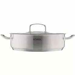 Heirol Cerasafe Pro Steelpan Met Deksel 28 Cm 4,5 L