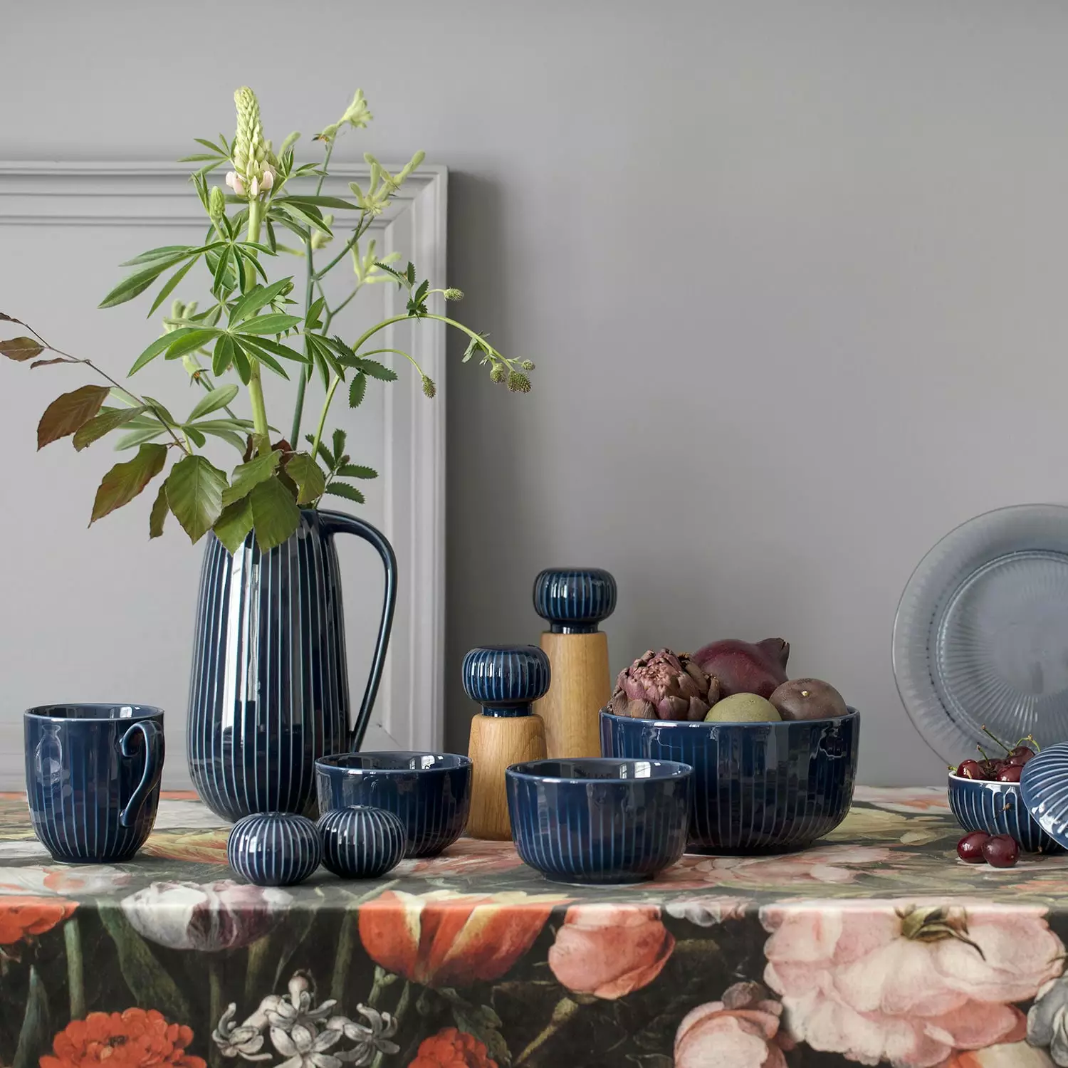 Kähler Hammershøi Spice Mill Small, Indigov 7 Kähler Hammershøi Spice Mill Small, Indigov - Afbeelding 5