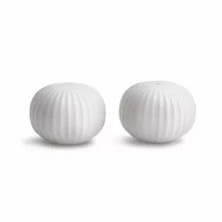 Kähler Hammershøi Salt & Pepper Shaker, White