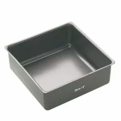 Kitchen Craft MasterClass Deep Square Cake Pan Loose Base, 20 Cm