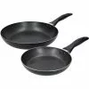 Kitchen Craft Koekenpan 2 Stuks, 20 Cm & 28 Cm 2 Kitchen Craft Koekenpan 2 Stuks, 20 Cm & 28 Cm -Potten & pannen Winkel kitchen craft nonstick inductionfrypan twinset 20 28cm gift box 0