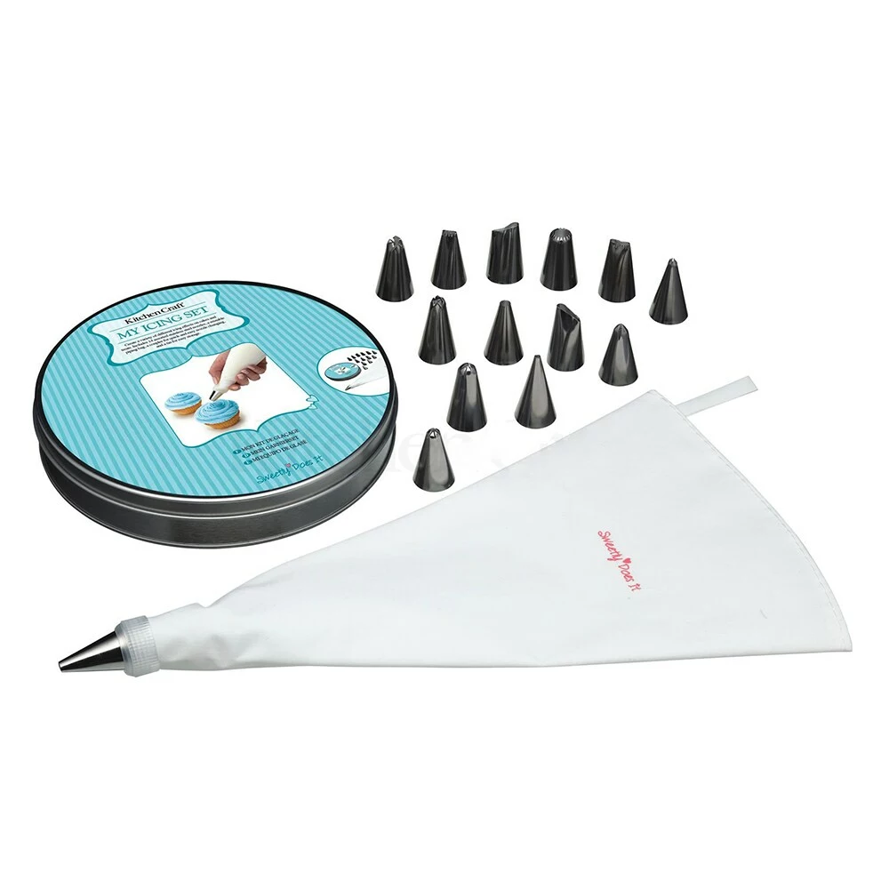 Kitchen Craft Sweetly Does It Icing Set, 16 Pieces 3 Kitchen Craft Sweetly Does It Icing Set, 16 Pieces