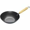 Kitchen Craft World Of Flavours Wokpan 25 Cm 1 Kitchen Craft World Of Flavours Wokpan 25 Cm -Potten & pannen Winkel kitchen craft worldofflavours wood hand steel nonstick wok 25cm 0