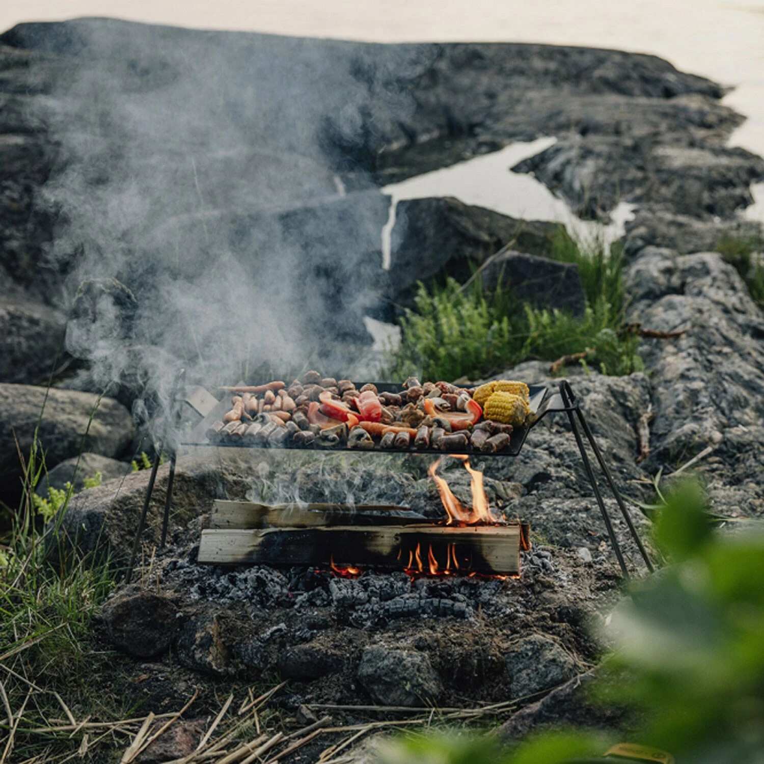 Kockums Jernverk Grill Koolstofstaal, 63x27 Cm 4 Kockums Jernverk Grill Koolstofstaal, 63x27 Cm - Afbeelding 2