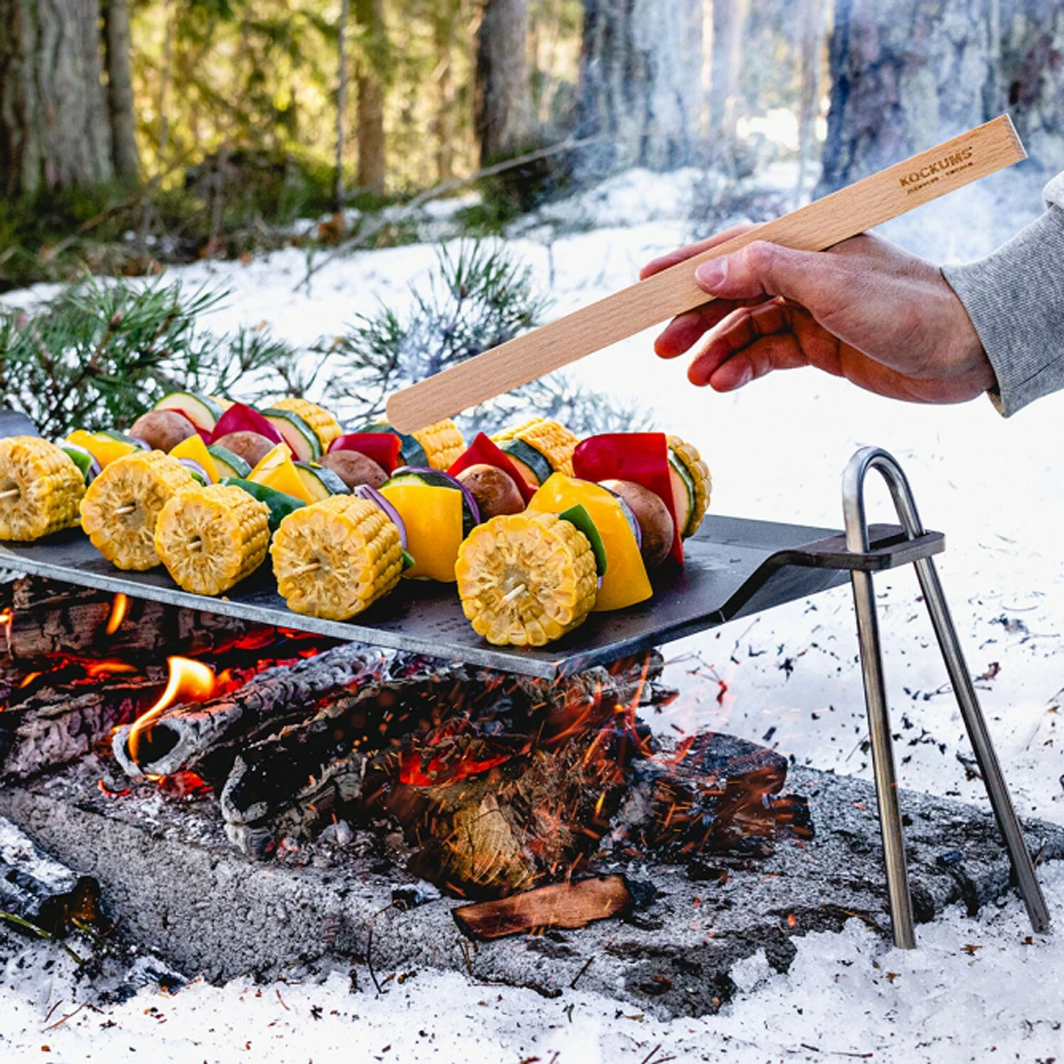 Kockums Jernverk Grill Koolstofstaal, 63x27 Cm 6 Kockums Jernverk Grill Koolstofstaal, 63x27 Cm - Afbeelding 4