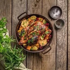 Kockums Jernverk Koekenpan / Taartvorm, 24 Cm -Potten & pannen Winkel kockums jernverk koekenpan taartvorm 1