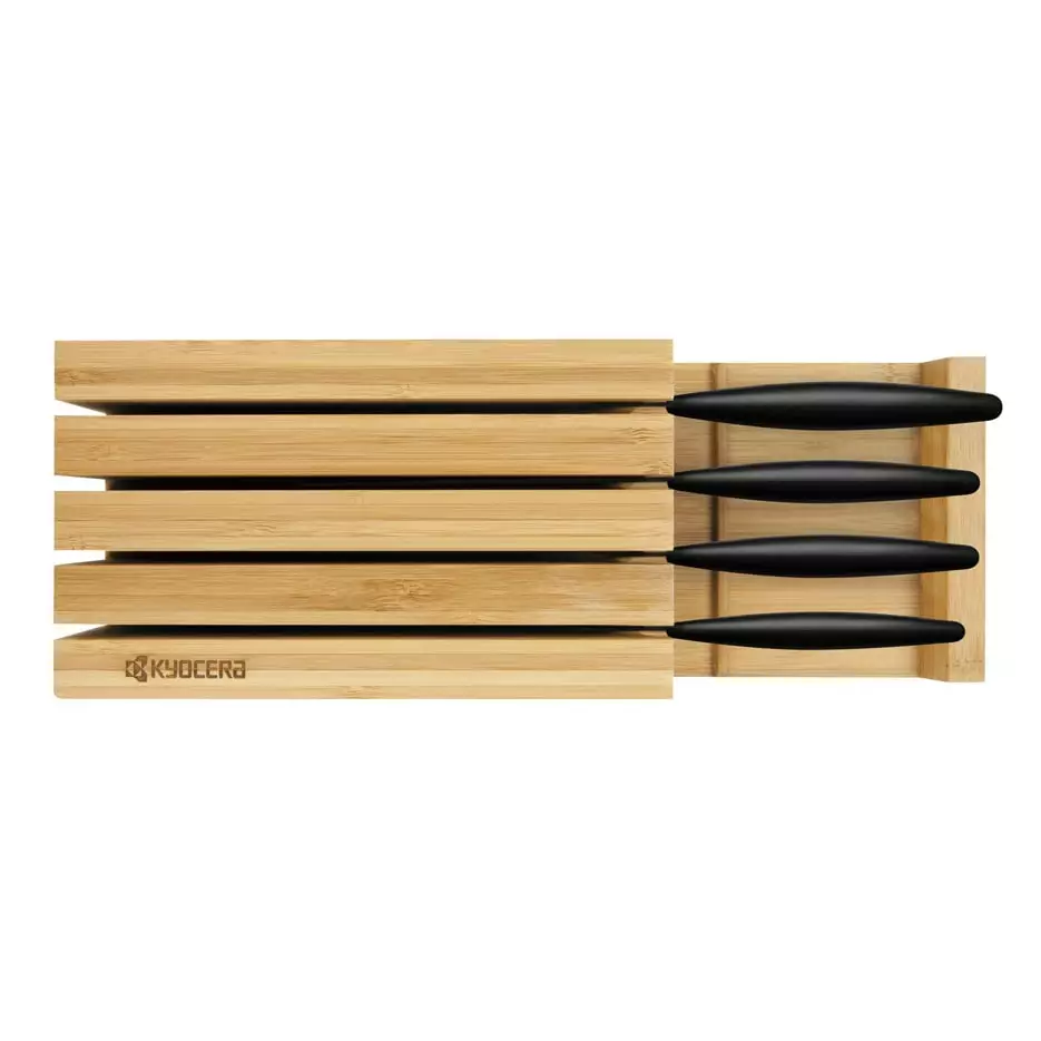 Kyocera Knife Block, Bamboo 4 Kyocera Knife Block, Bamboo - Afbeelding 2