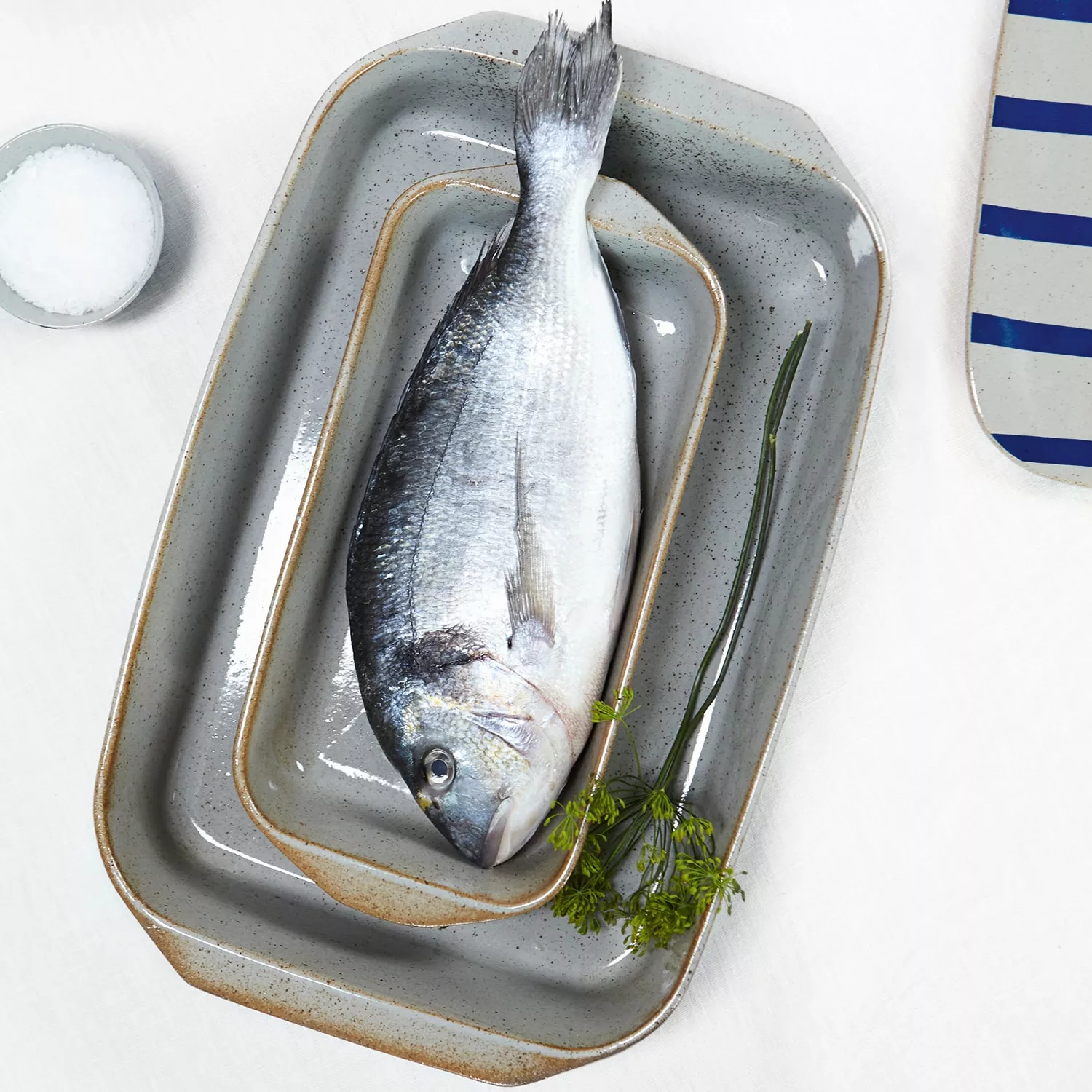 Lyngby Porcelæn DAN-Ild Ovenschaal Zand, 41x26 Cm 4 Lyngby Porcelæn DAN-Ild Ovenschaal Zand, 41x26 Cm - Afbeelding 2