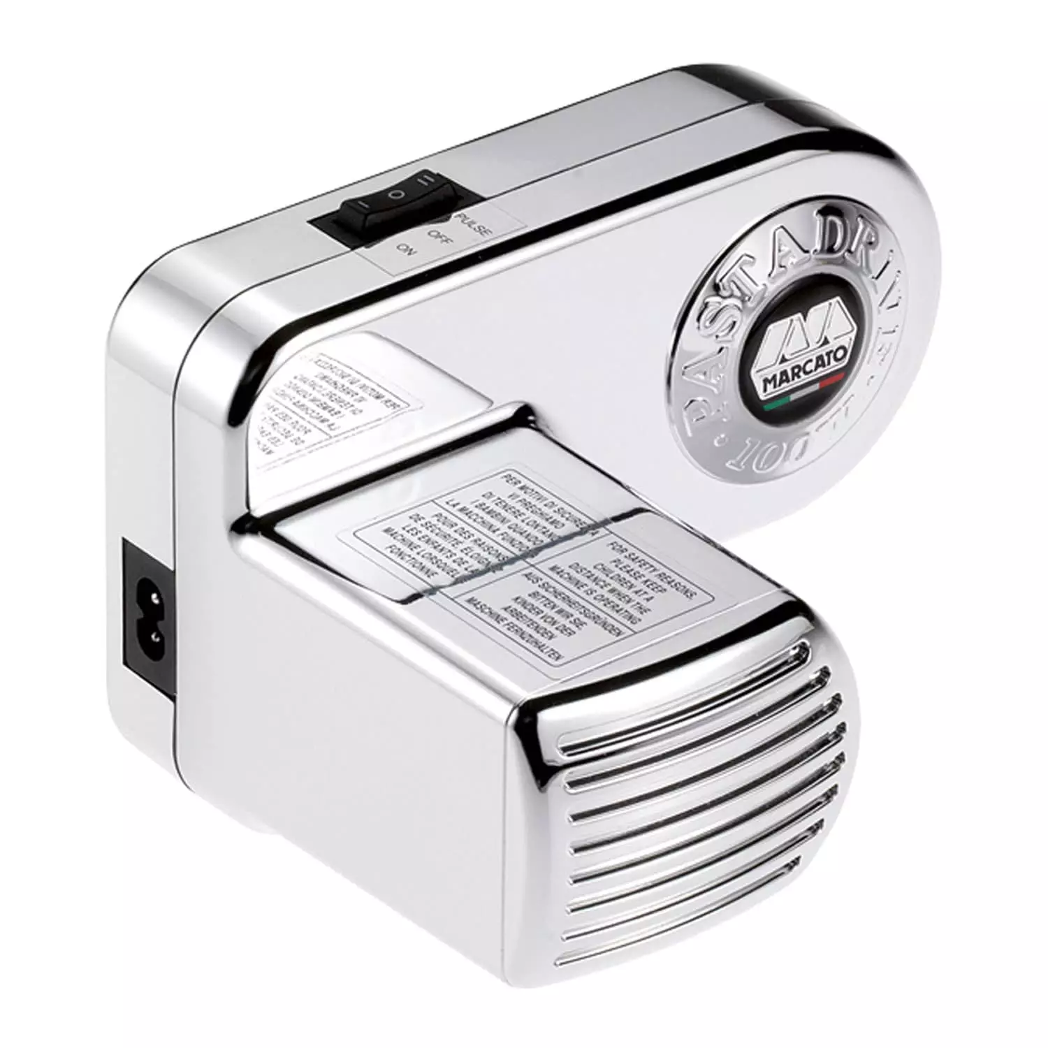 Marcato Atlas Noodle Machine Motor, Stainless 3 Marcato Atlas Noodle Machine Motor, Stainless