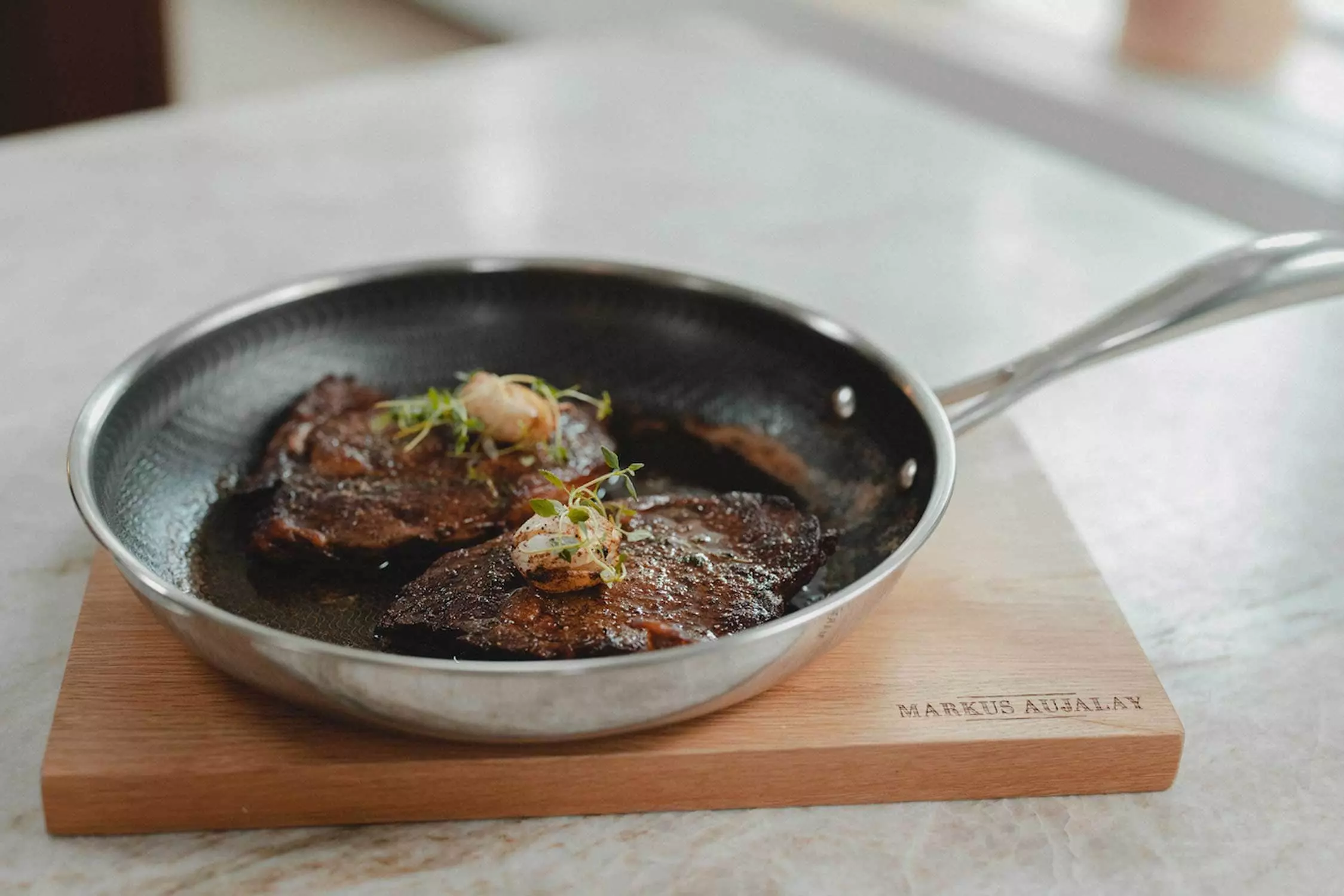 Markus Aujalay Markus Steelsafe Koekenpan, 24 Cm 5 Markus Aujalay Markus Steelsafe Koekenpan, 24 Cm - Afbeelding 3